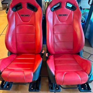 Ford Mustang Red Recaro Seats Europe