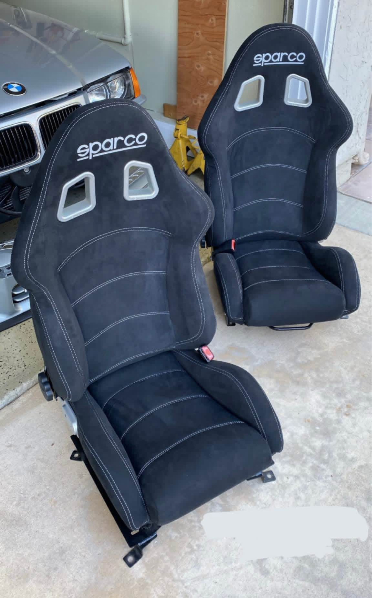 BMW E36 M3 Sparco Alcantara Sport Seats Europe BMW E36 M3 Sparco Alcantara Sport Seats Europe